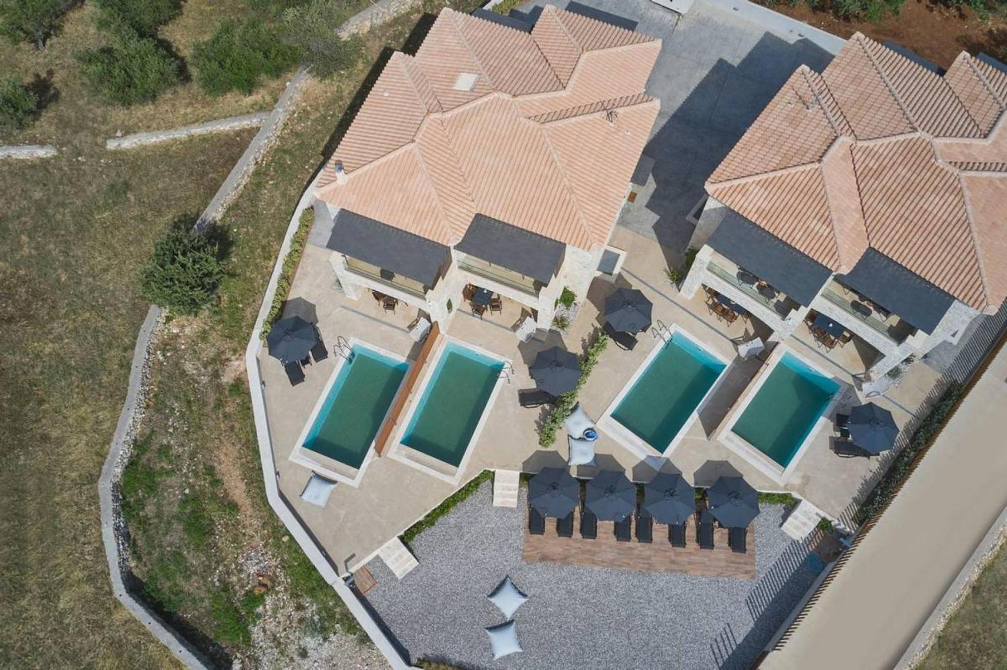 Beachfront Alassa Villas With Private Pools Kotronion  Dış mekan fotoğraf