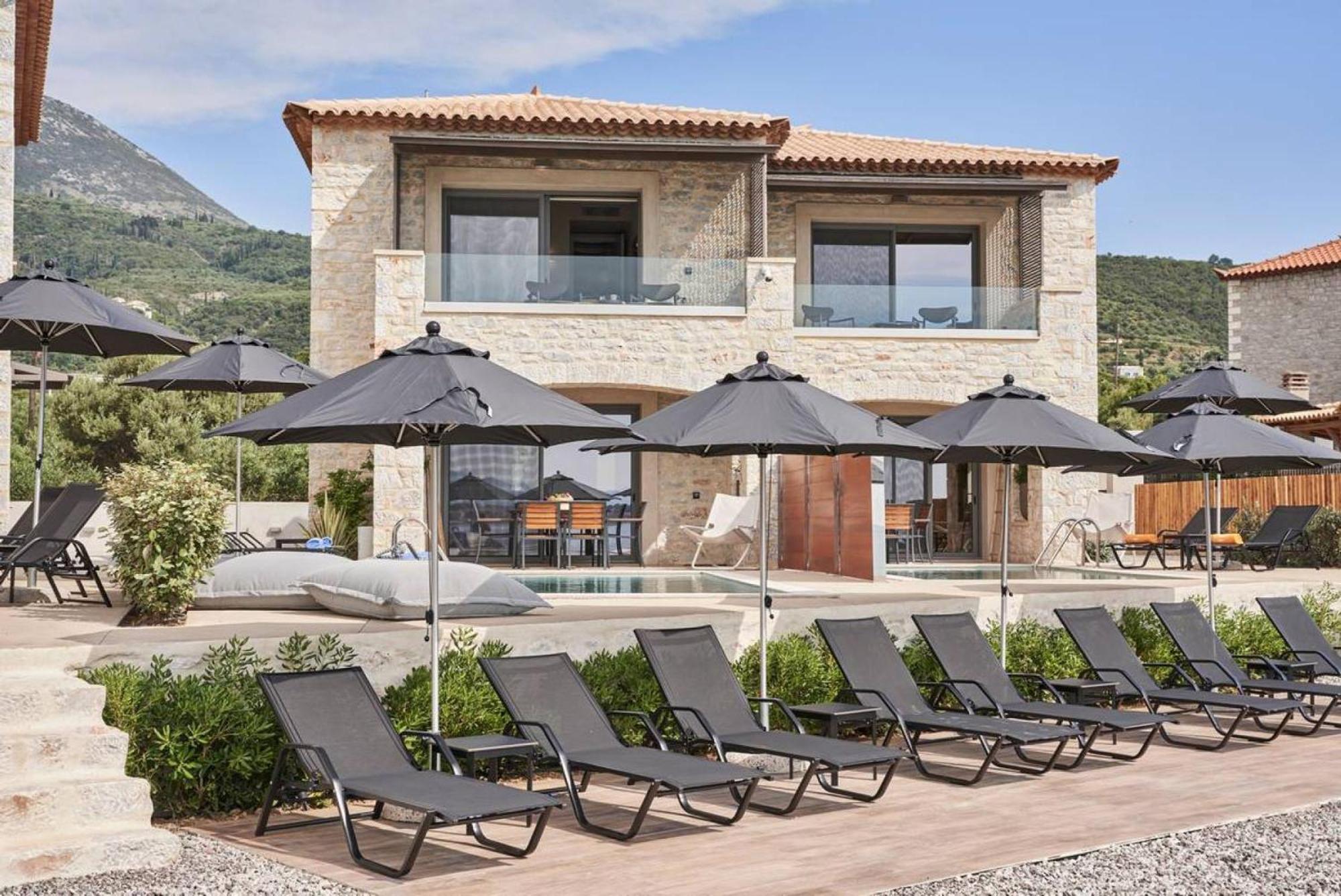 Beachfront Alassa Villas With Private Pools Kotronion  Dış mekan fotoğraf